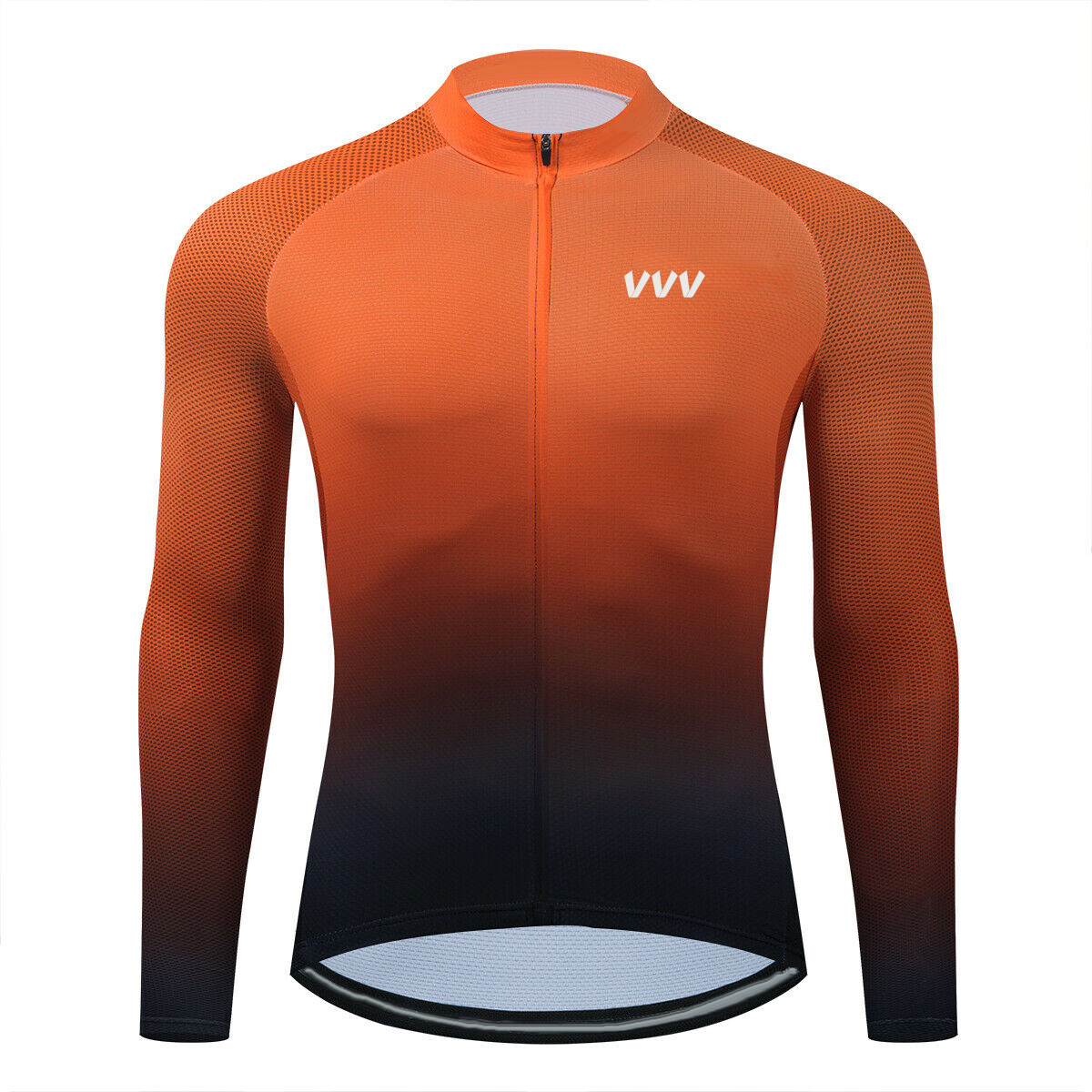 Mountain Biking Sport - Long Sleeve Cycling Jersey, Bicycle Bike,