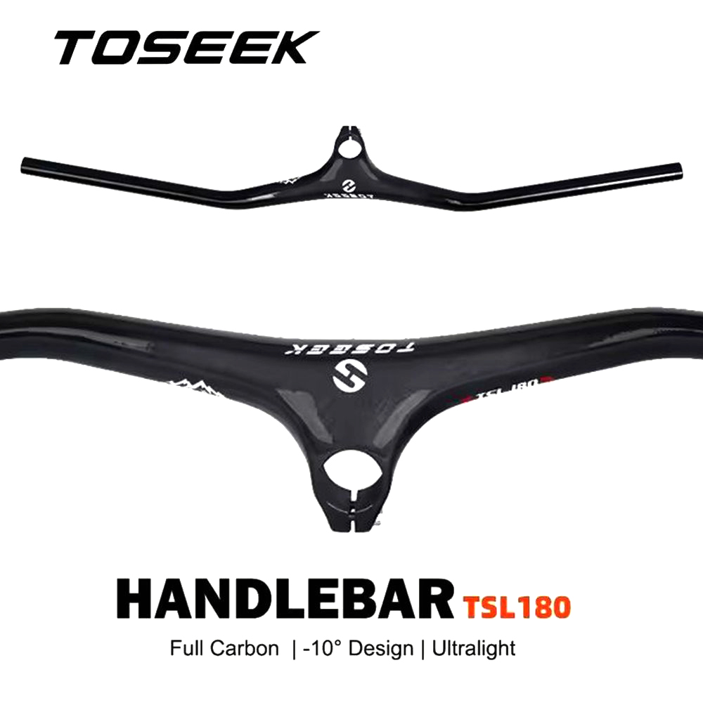Mountain Biking Xc - TOSEEK T800 Carbon Handlebars MTB Bicycle
