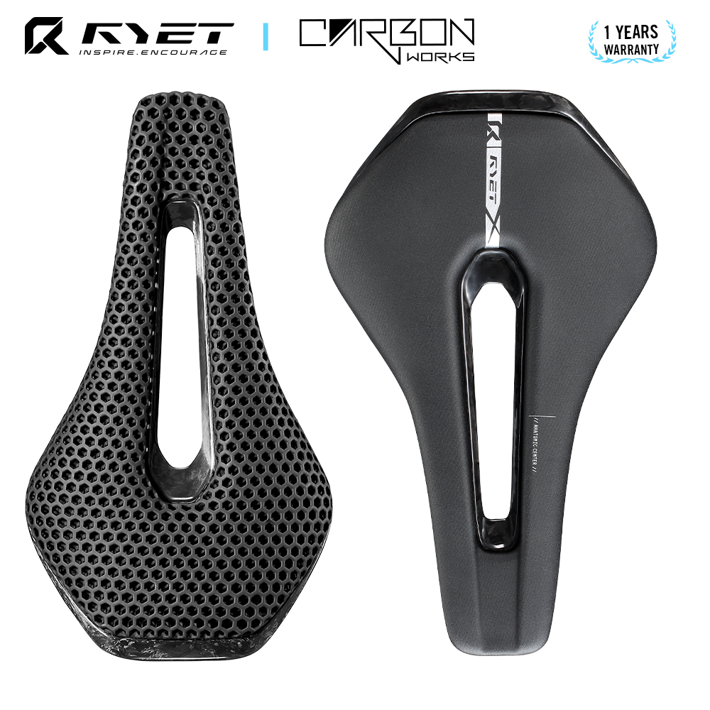 RYET 3D Printed Full Carbon Bi - Mtb Saddle Lightweight review and price