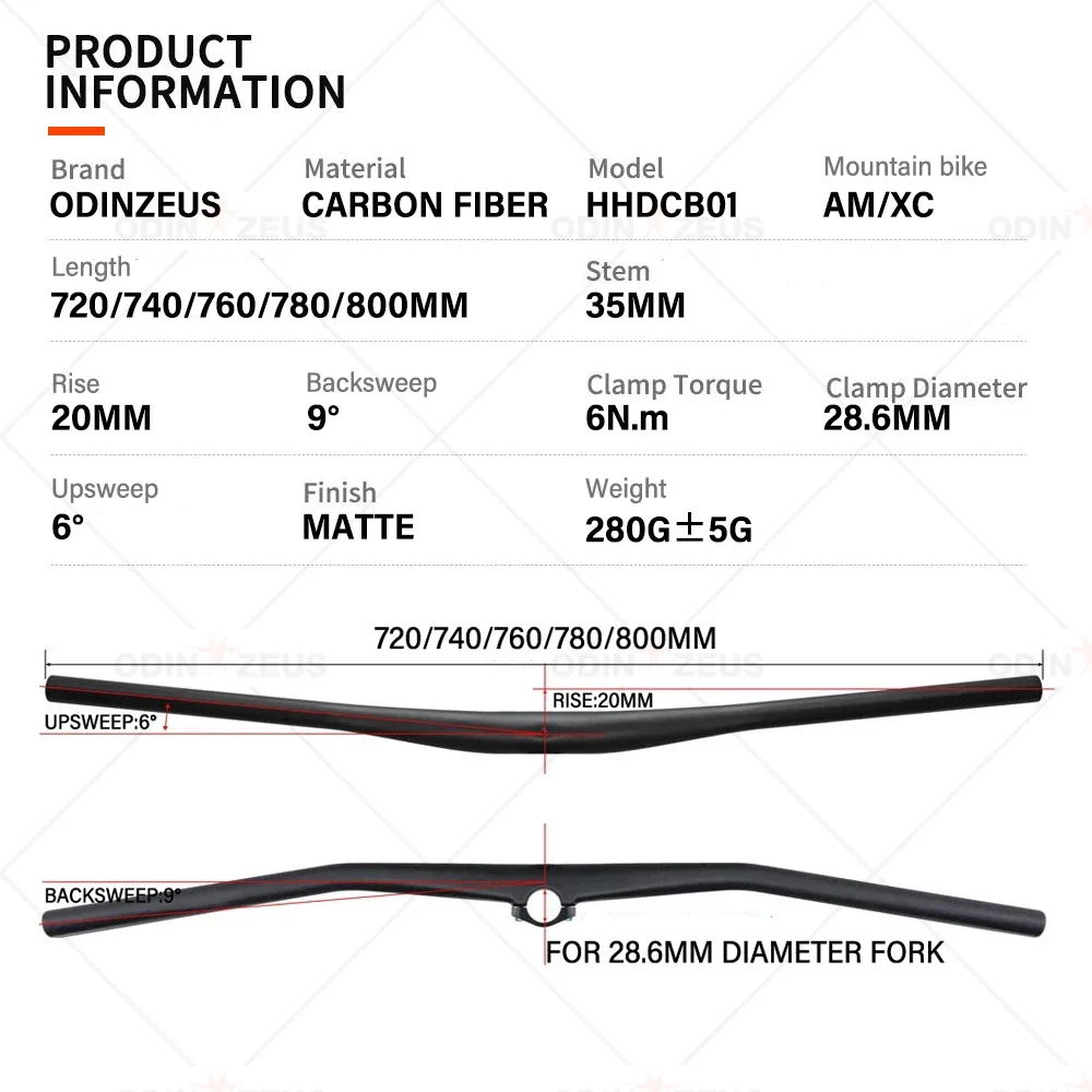 ODINZEUS-Carbon Fiber Mountain - Mountain Biking Xc review and price