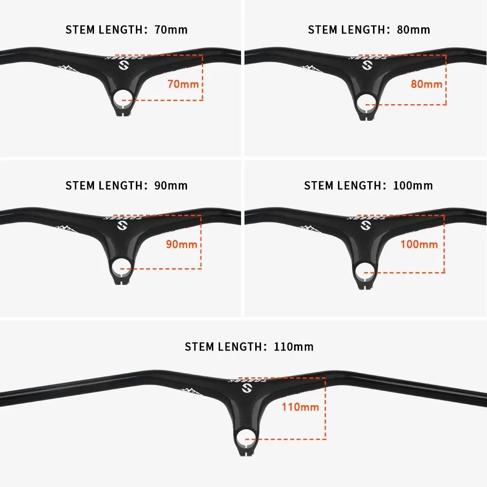 TOSEEK T800 Carbon Handlebars  - Mountain Biking Xc review and price