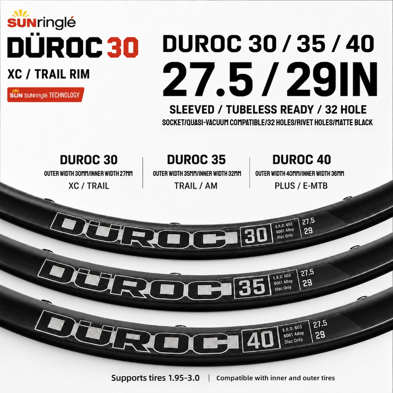 Sunringle DUROC 30 35 40 MTB R - Mountain Biking Xc review and price