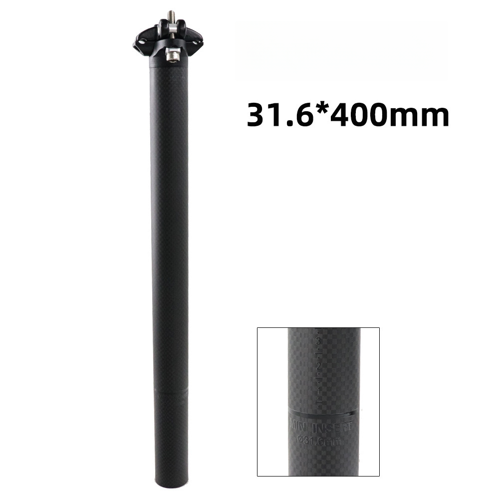 Carbon Fiber Bicycle Seatpost  - Mtb Saddle Lightweight review and price