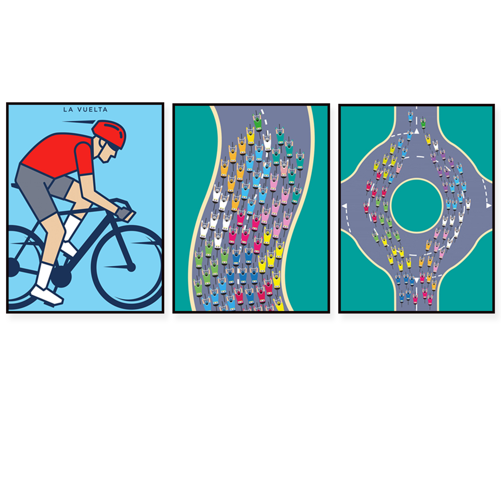 Mountain Bike Print Cycling Ra - Mountain Biking Europe review and price