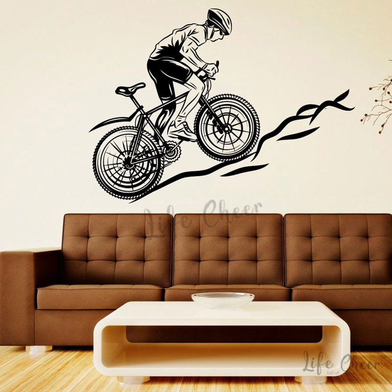 Mountain Cycling Wall Stickers - Mountain Biking Europe review and price