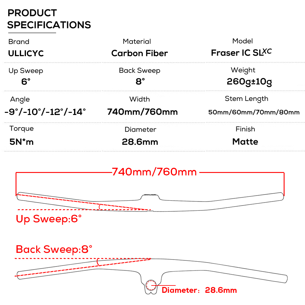 No Logo FRASER IC SL XC Handle - Mountain Biking Xc review and price